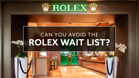 harrods rolex waiting list